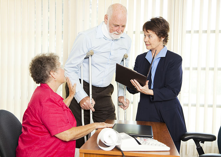 Injured man getting settlement from insurance company